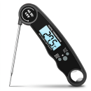 Digital Fleischthermometer - Grillthermometer Bratenthermometer für die Küche - Präzises BBQ Thermometer mit Sofortablesung Ideal für Grill, Steak, Braten - Wasserdichtes Küchenthermometer
